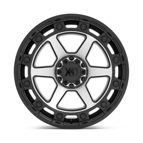 XD Wheels XD862 Raid 20x10 Satin Black Machined -18mm ET 106.1mm CB 6x139.7 wheel