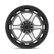 XD Wheels XD862 Raid 17x9 Satin Black Machined wheel
