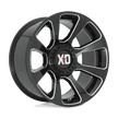 XD Wheels XD854 Reactor 20x9 Gloss Black Milled wheel