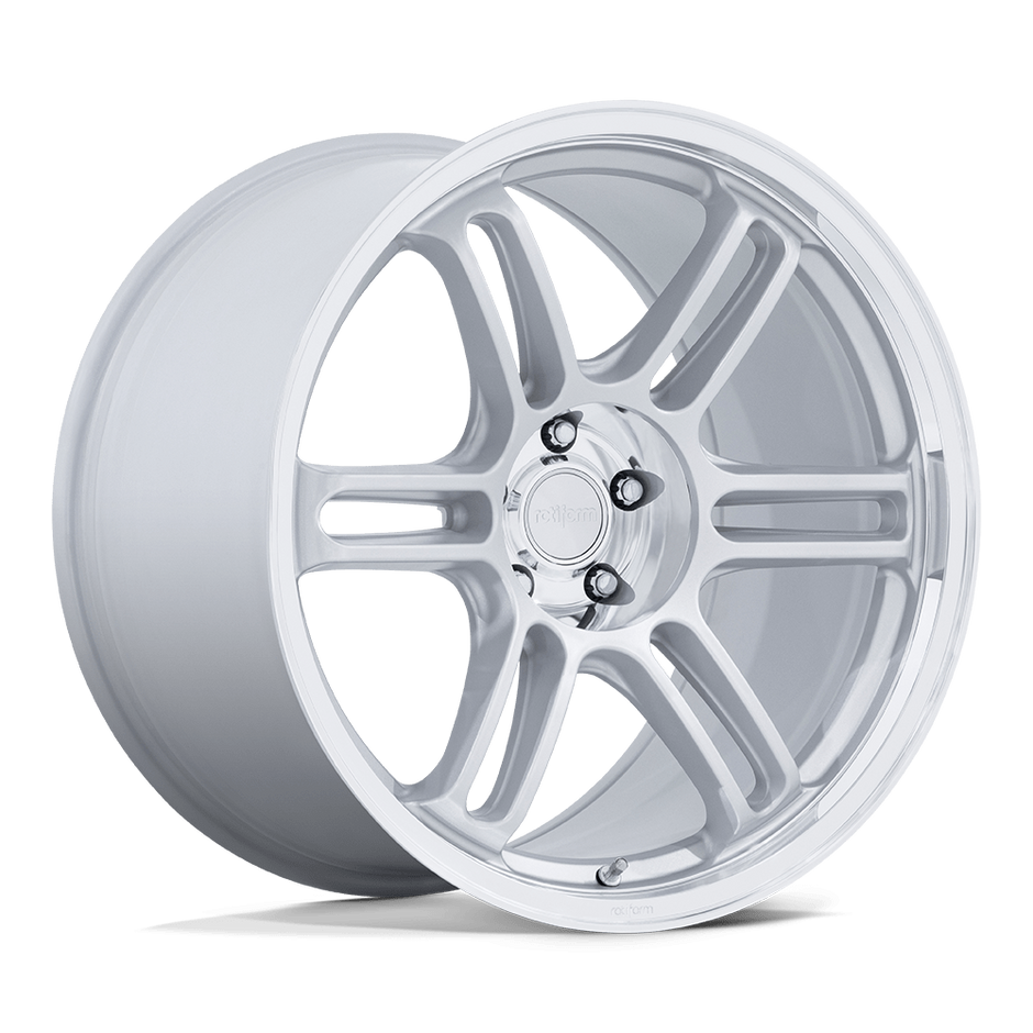 Rotiform RC209 RPS 18x10.5 Matte Silver w/Diamond Cut Lip 22mm ET 72.56mm CB 5x114.3