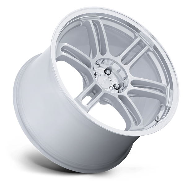 Rotiform RC209 RPS 18x10.5 Matte Silver w/Diamond Cut Lip 22mm ET 72.56mm CB 5x114.3