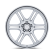 Rotiform RC209 RPS 18x10.5 Matte Silver w/Diamond Cut Lip 22mm ET 72.56mm CB 5x114.3