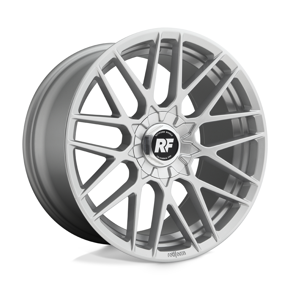 Rotiform R140 RSE 17x8 Gloss Silver 40mm ET 70.1mm CB 4x100/4x114.3