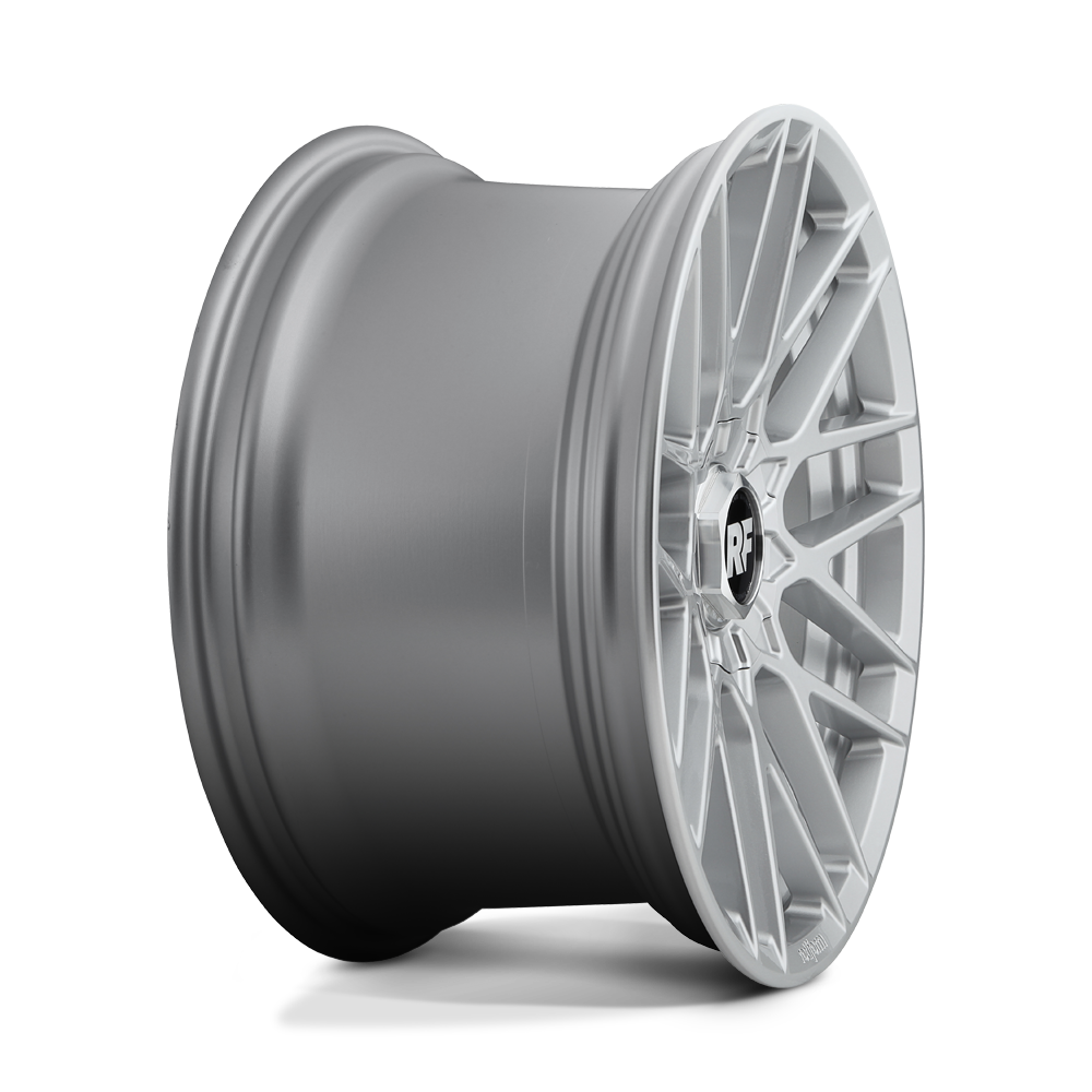 Rotiform R140 RSE 17x8 Gloss Silver 40mm ET 70.1mm CB 4x100/4x114.3
