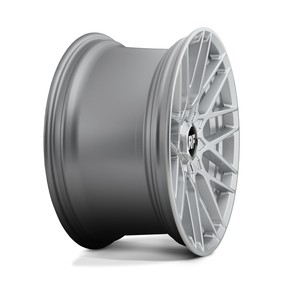 Rotiform R140 RSE 17x8 Gloss Silver 40mm ET 70.1mm CB 4x100/4x114.3