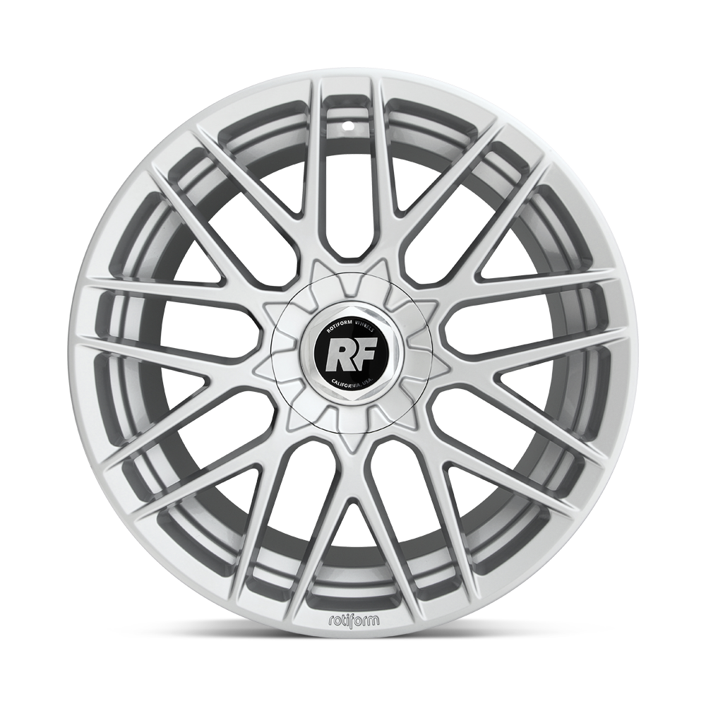 Rotiform R140 RSE 17x8 Gloss Silver 40mm ET 70.1mm CB 4x100/4x114.3