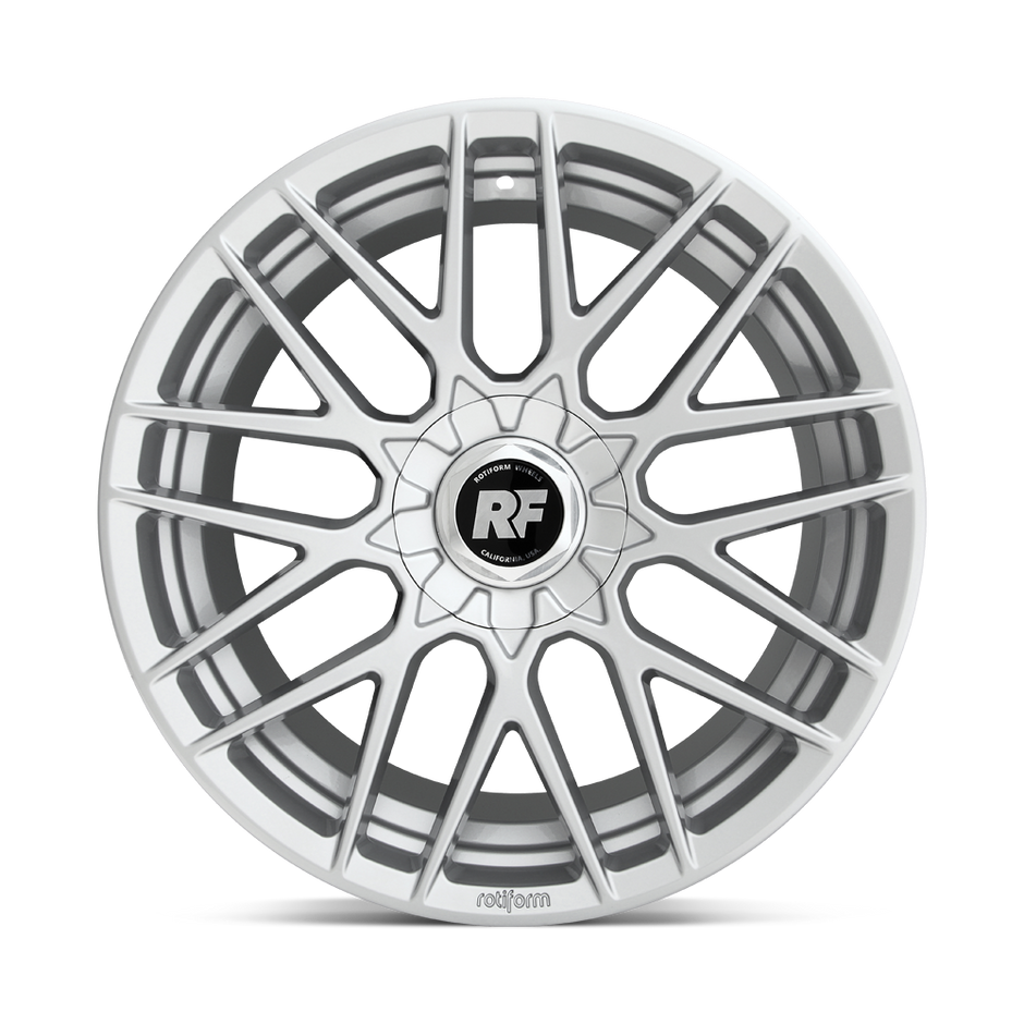 Rotiform R140 RSE 17x8 Gloss Silver 40mm ET 70.1mm CB 4x100/4x114.3