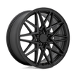 Ruff Wheels Clutch 17x7.5 Matte Black wheel