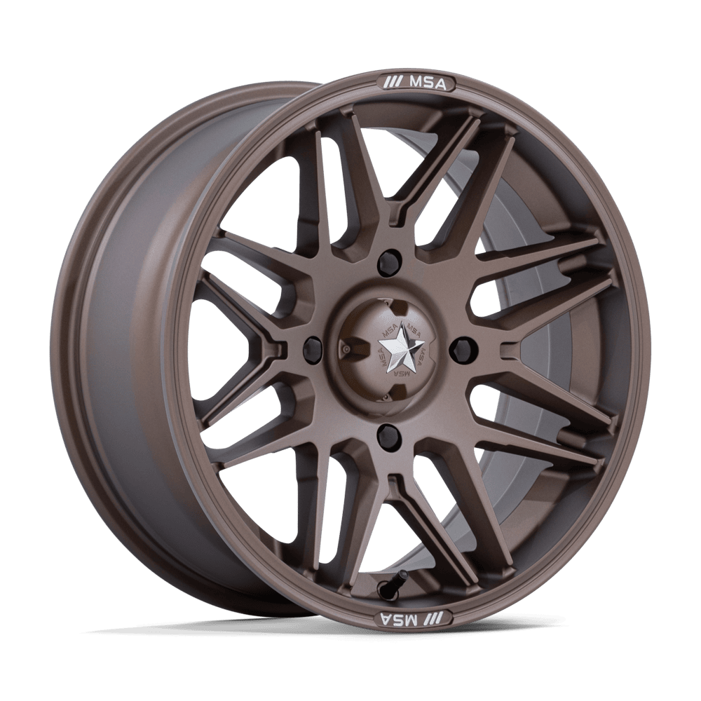 MSA Offroad Wheels M52 Radar UTV 16x7 Matte Bronze 10mm ET 72.56mm CB 5x114.3