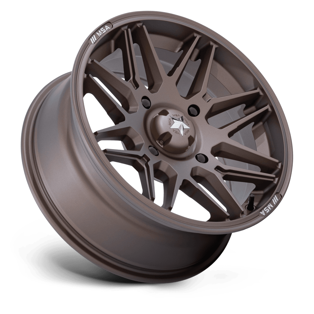 MSA Offroad Wheels M52 Radar UTV 16x7 Matte Bronze 10mm ET 72.56mm CB 5x114.3