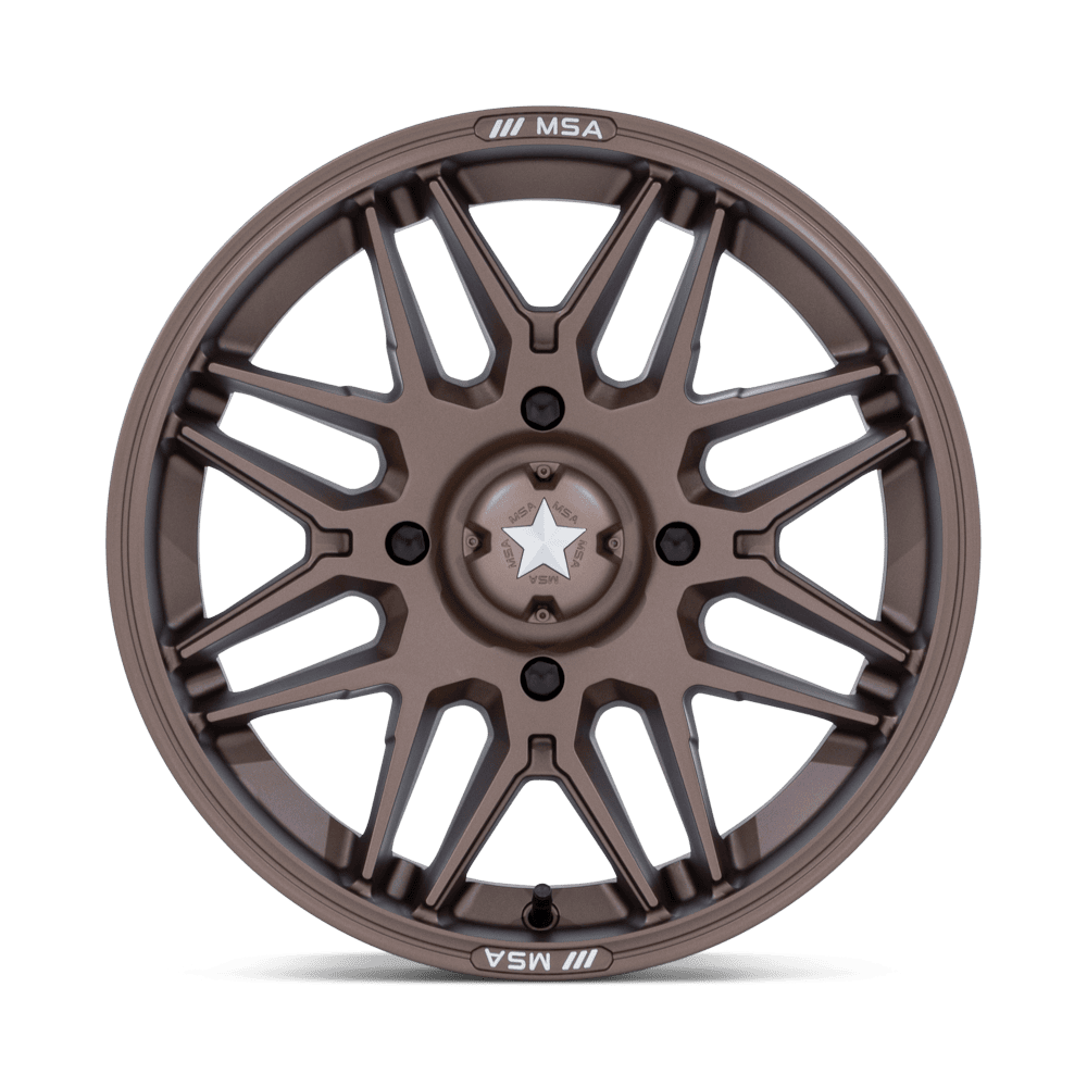 MSA Offroad Wheels M52 Radar UTV 16x7 Matte Bronze 10mm ET 72.56mm CB 5x114.3