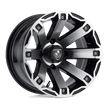Fairway Alloys FA143 Rage 12x7 Machined Gloss Black -47mm ET 70.7mm CB 4x101.6