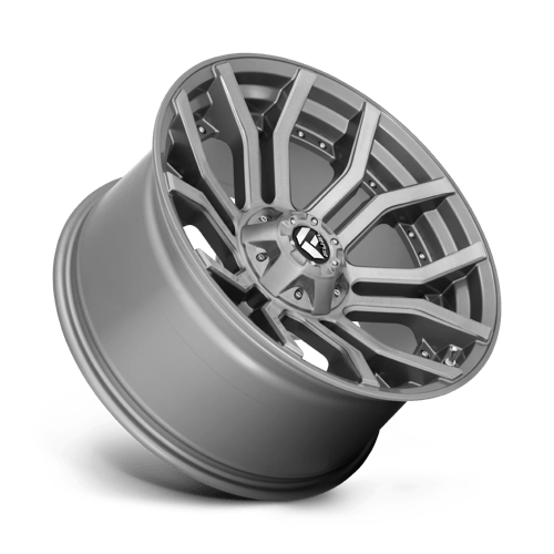 Fuel Wheels D713 Rage Platinum 20x10 Brushed Gunmetal w/Tinted Clear -18mm ET 125.1mm CB 8x170