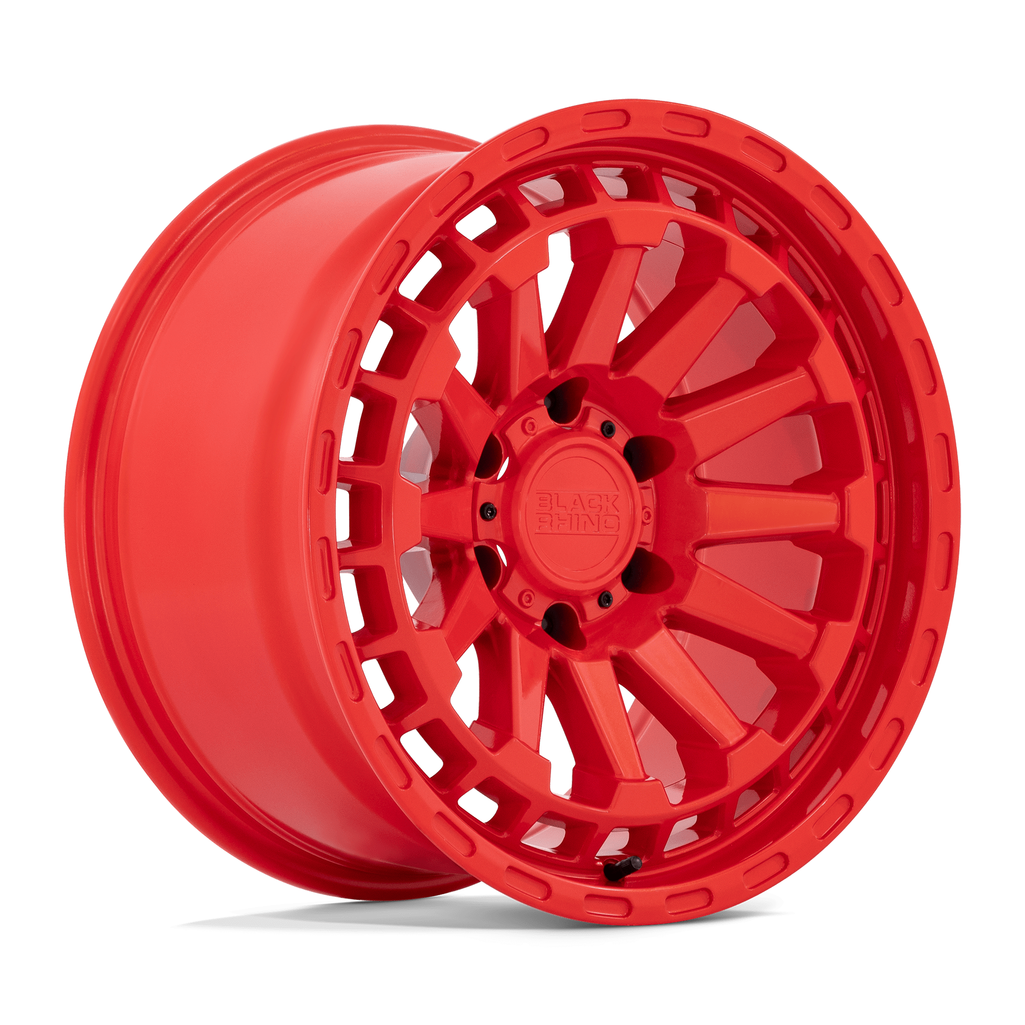 Black Rhino Hard Alloys Raid 17x8.5 Gloss Red -18mm ET 112.1mm CB 6x139.7
