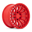 Black Rhino Hard Alloys Raid 17x8.5 Gloss Red -18mm ET 112.1mm CB 6x139.7