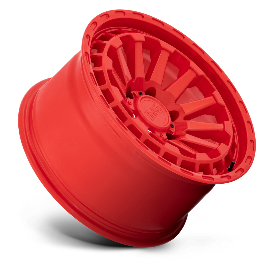 Black Rhino Hard Alloys Raid 17x8.5 Gloss Red -18mm ET 112.1mm CB 6x139.7