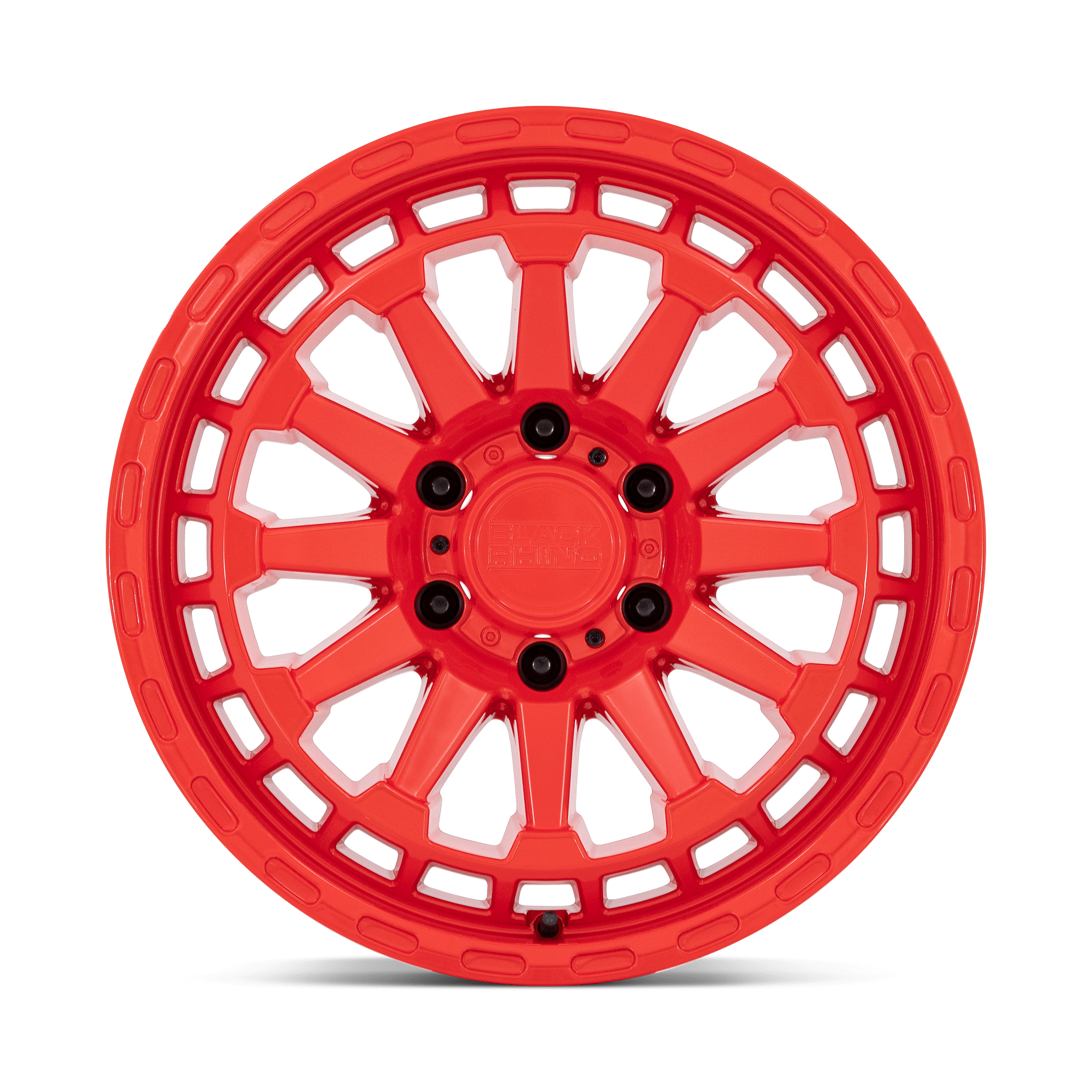 Black Rhino Hard Alloys Raid 17x8.5 Gloss Red -18mm ET 112.1mm CB 6x139.7