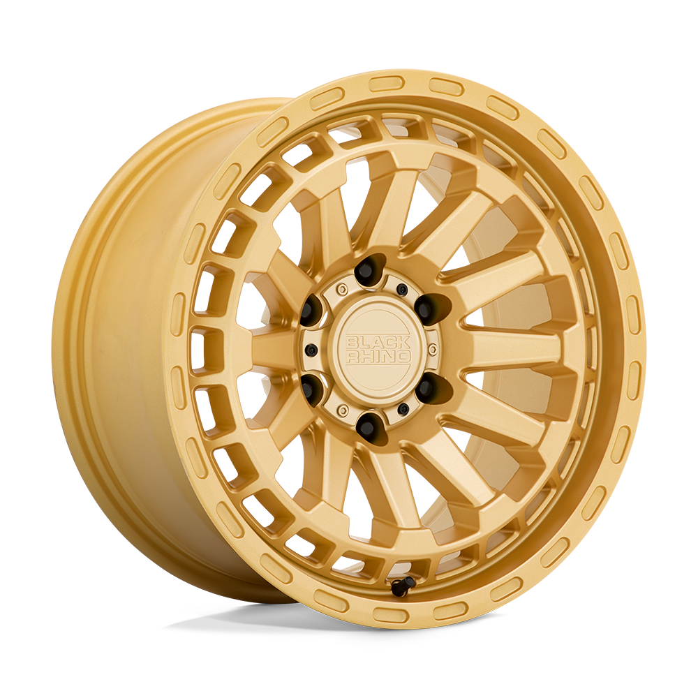 Black Rhino Hard Alloys Raid 17x8.5 Gold 0mm ET 112.1mm CB 6x139.7