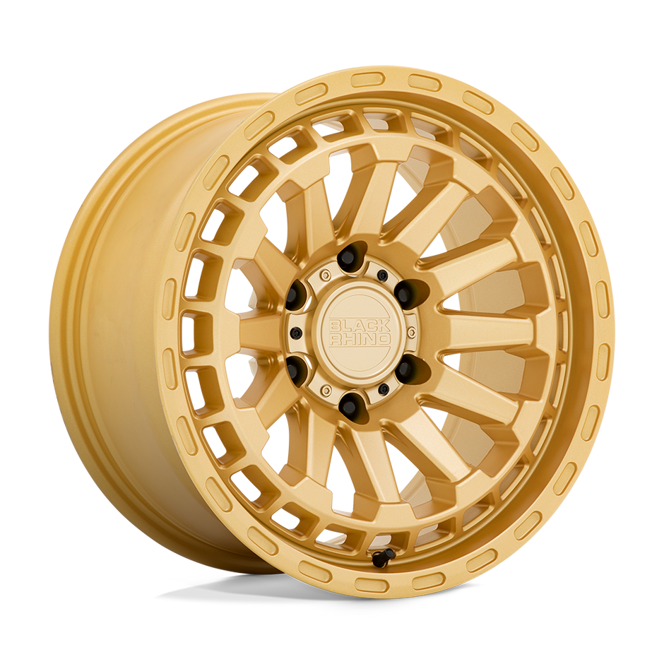 Black Rhino Hard Alloys Raid 17x8.5 Gold 0mm ET 112.1mm CB 6x139.7