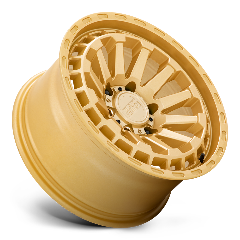 Black Rhino Hard Alloys Raid 17x8.5 Gold 0mm ET 112.1mm CB 6x139.7