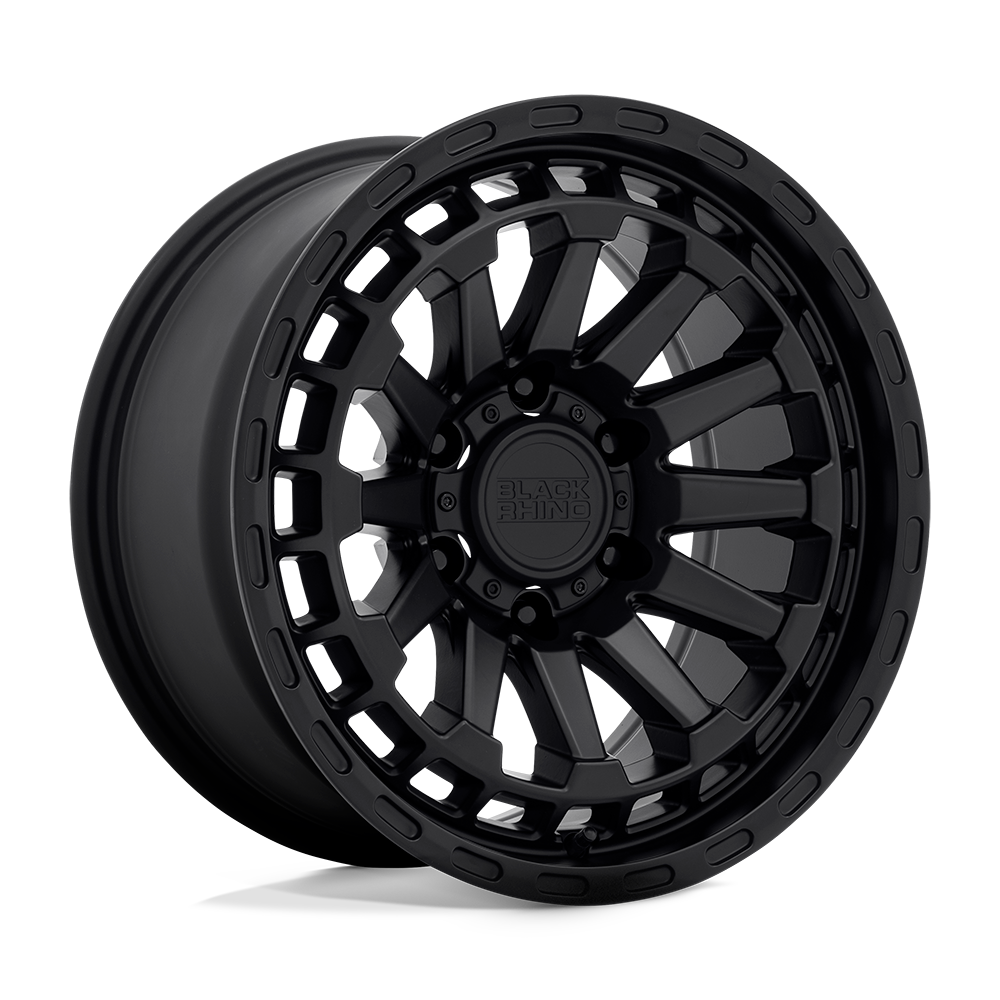 Black Rhino Hard Alloys Raid 17x8.5 Matte Black 0mm ET 71.5mm CB 5x127