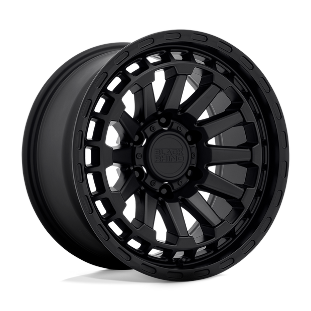 Black Rhino Hard Alloys Raid 17x8.5 Matte Black -18mm ET 71.5mm CB 5x114.3
