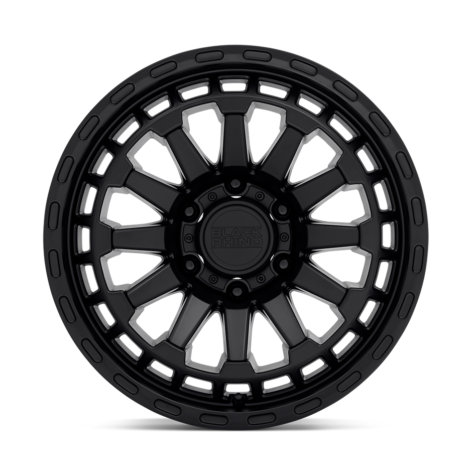 Black Rhino Hard Alloys Raid 17x8.5 Matte Black 0mm ET 71.5mm CB 5x127