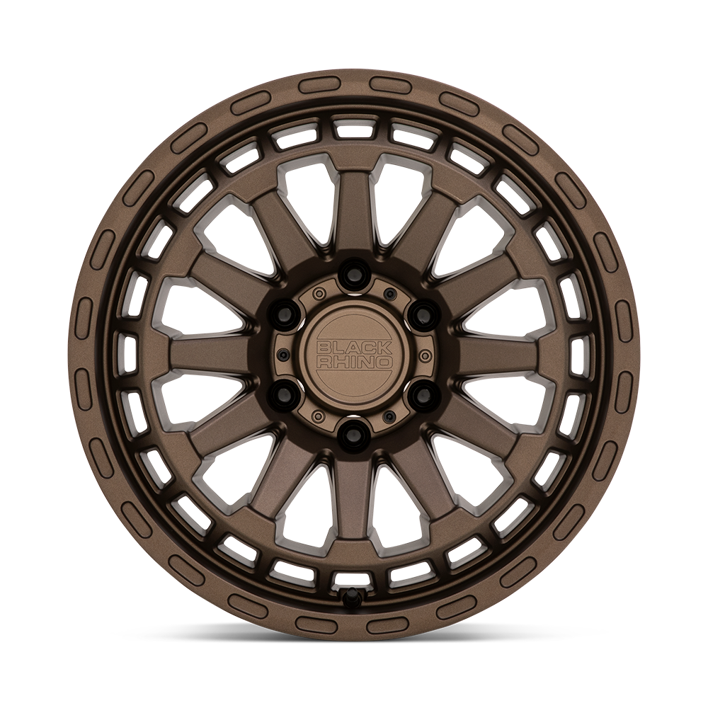 Black Rhino Hard Alloys Raid 17x8.5 Matte Bronze -18mm ET 71.5mm CB 5x127