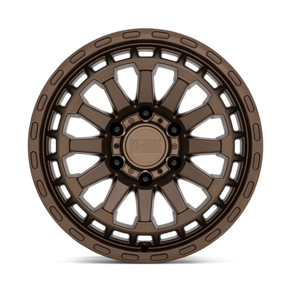 Black Rhino Hard Alloys Raid 17x8.5 Matte Bronze -18mm ET 71.5mm CB 5x127