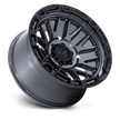 Fuel Wheels FC890 Rail 17x9 Gloss Gunmetal w/Gloss Black Lip 1mm ET 71.5mm CB 5x127