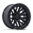 Fuel Wheels FC890 Rail 17x9 Matte Black w/Gloss Black Lip 1mm ET 71.5mm CB 5x127