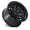 Fuel Wheels FC890 Rail 17x9 Matte Black w/Gloss Black Lip 1mm ET 71.5mm CB 5x127