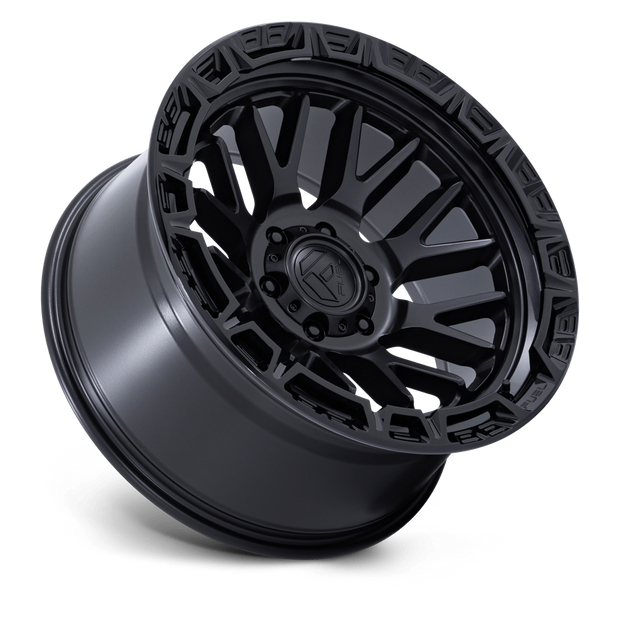 Fuel Wheels FC890 Rail 17x9 Matte Black w/Gloss Black Lip 1mm ET 71.5mm CB 5x127