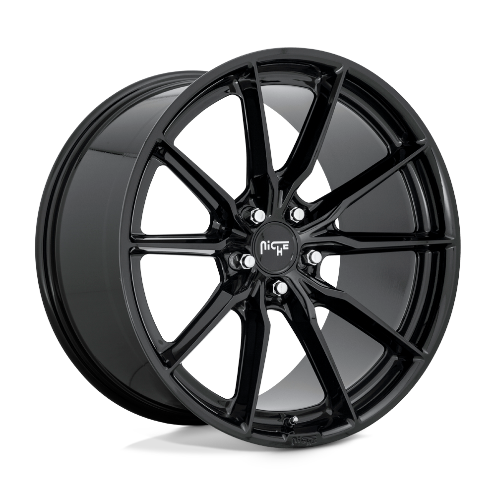 Niche M240 Rainier 19x9.5 Gloss Black 50mm ET 66.56mm CB 5x112