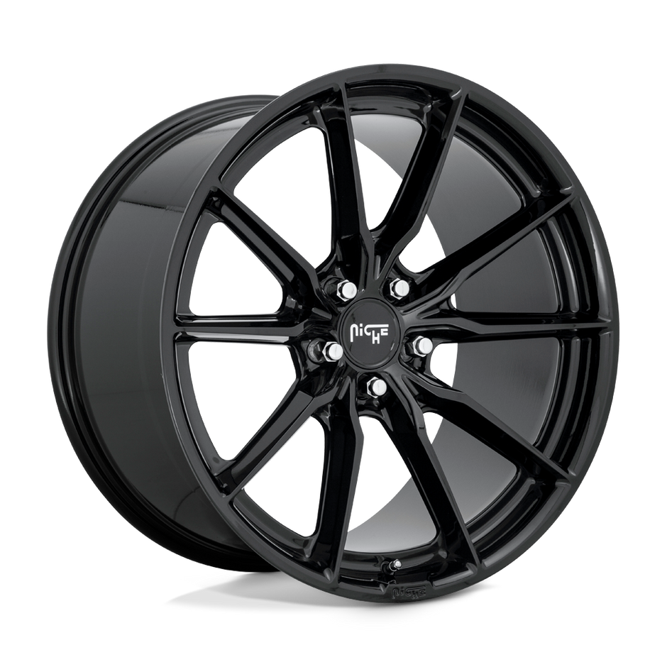 Niche M240 Rainier 19x9.5 Gloss Black 50mm ET 66.56mm CB 5x112