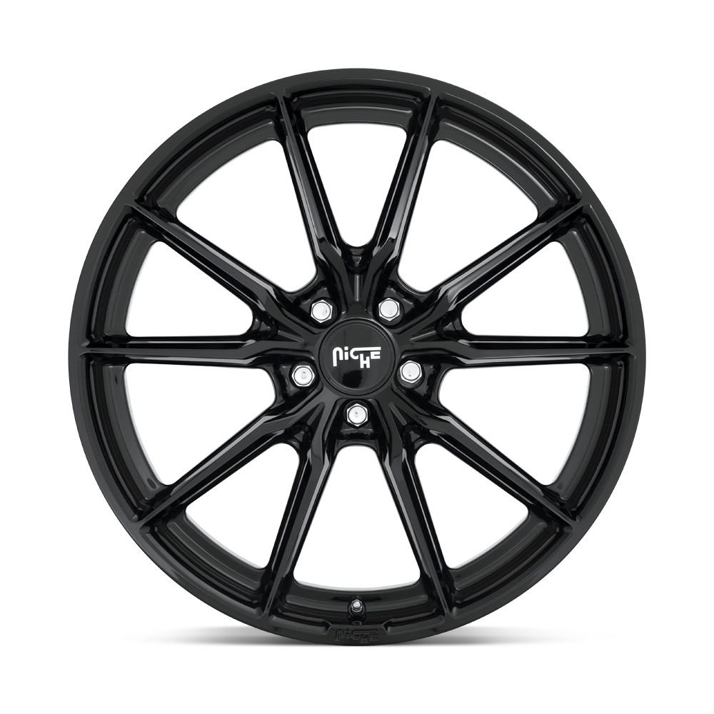 Niche M240 Rainier 19x9.5 Gloss Black 50mm ET 66.56mm CB 5x112