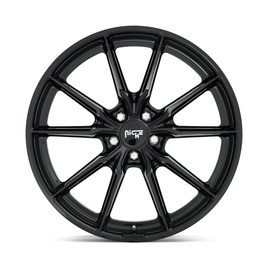 Niche M240 Rainier 19x9.5 Gloss Black 50mm ET 66.56mm CB 5x112