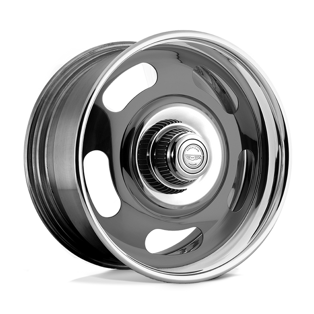 American Racing VN327 Rally 18x10 Two-Piece Gray w/Polished Barrel 0mm ET 5x114.3
