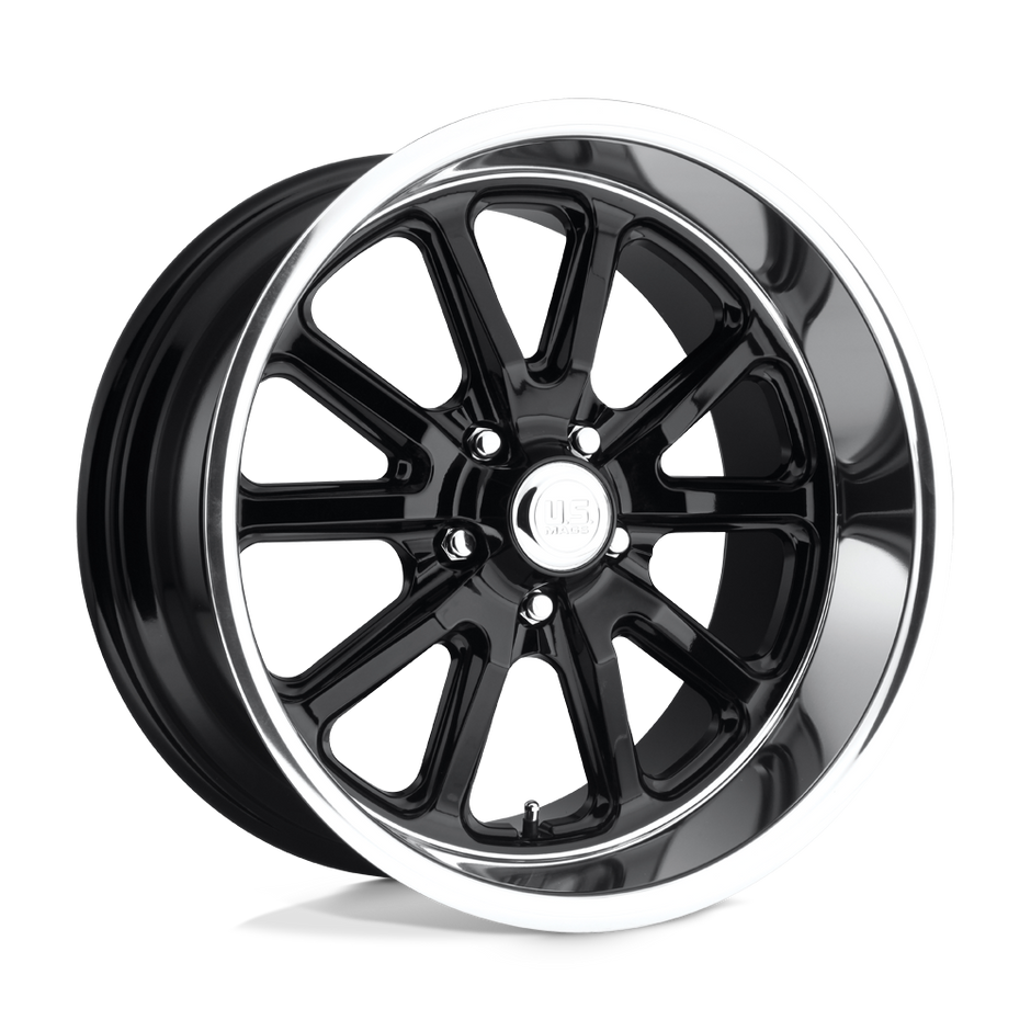 U.S. Mags U121 Rambler 17x7 Gloss Black 1mm ET 72.56mm CB 5x114.3