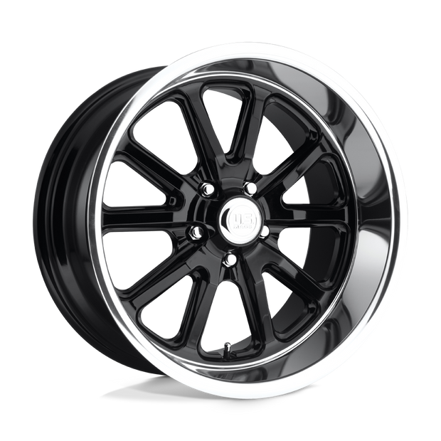 U.S. Mags U121 Rambler 17x8 Gloss Black 1mm ET 72.56mm CB 5x114.3