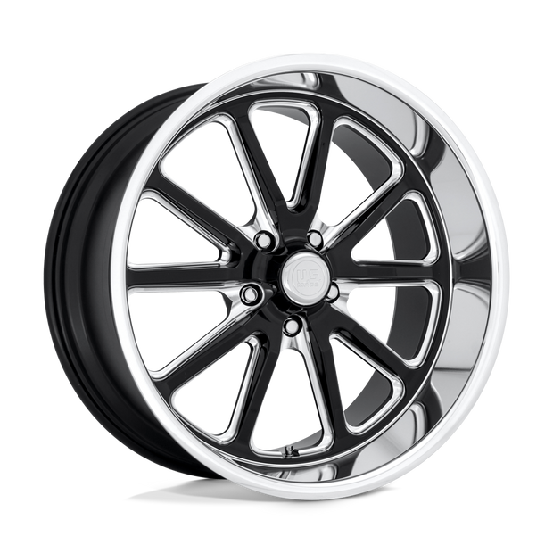 U.S. Mags U117 Rambler 17x8 Gloss Black Milled 1mm ET 72.56mm CB 5x120.65