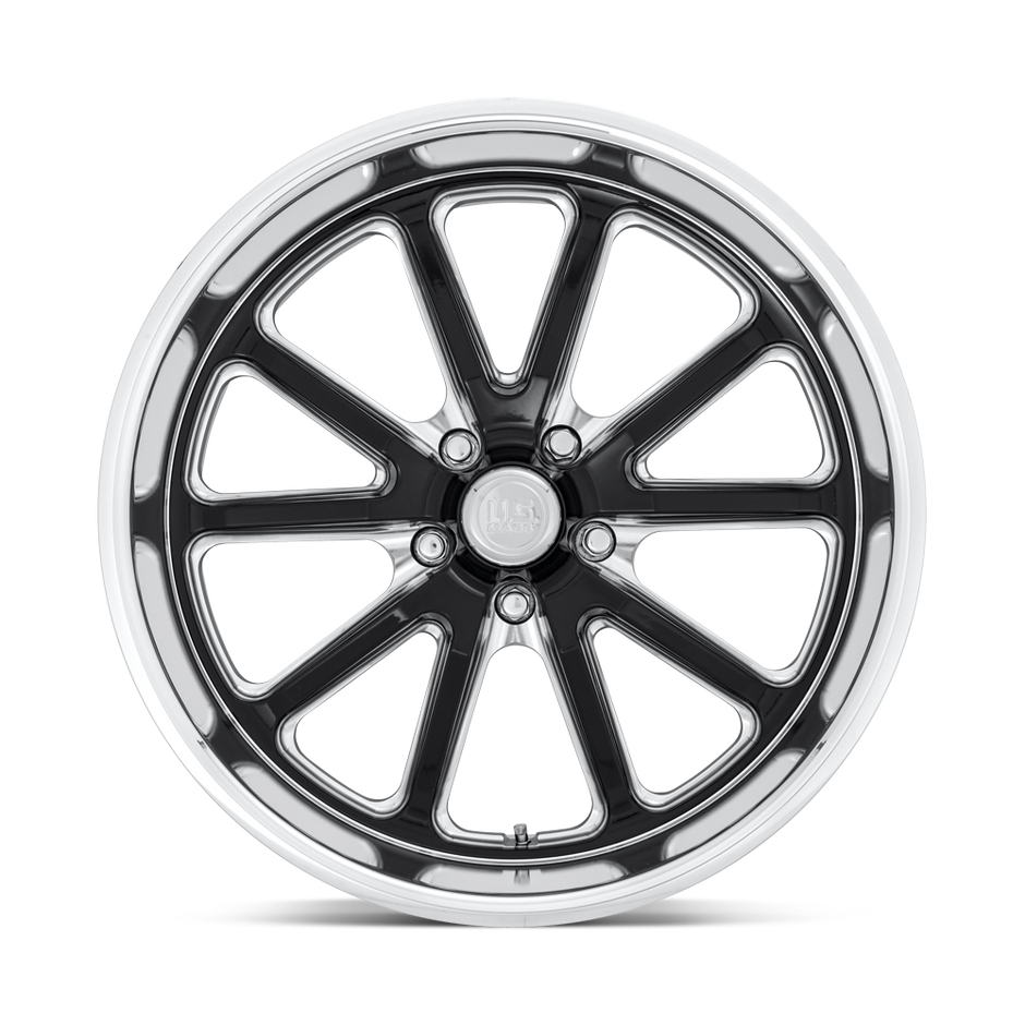 U.S. Mags U117 Rambler 17x8 Gloss Black Milled 1mm ET 72.56mm CB 5x120.65