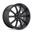 U.S. Mags U123 Rambler 18x8 Gloss Black w/Matte Black 1mm ET 72.56mm CB 5x120.65