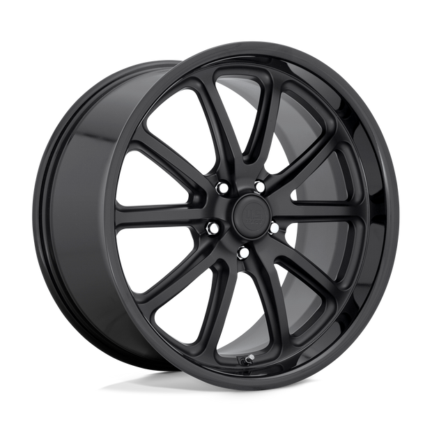 U.S. Mags U123 Rambler 20x8.5 Gloss Black w/Matte Black 32mm ET 72.56mm CB 5x114.3