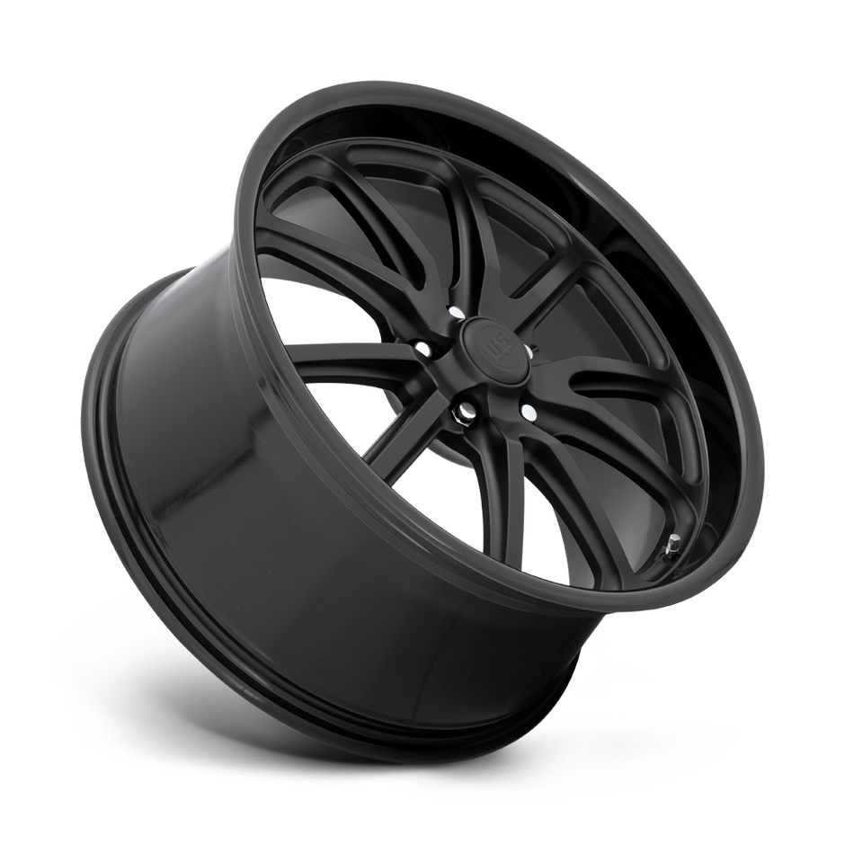 U.S. Mags U123 Rambler 18x8 Gloss Black w/Matte Black 1mm ET 72.56mm CB 5x120.65
