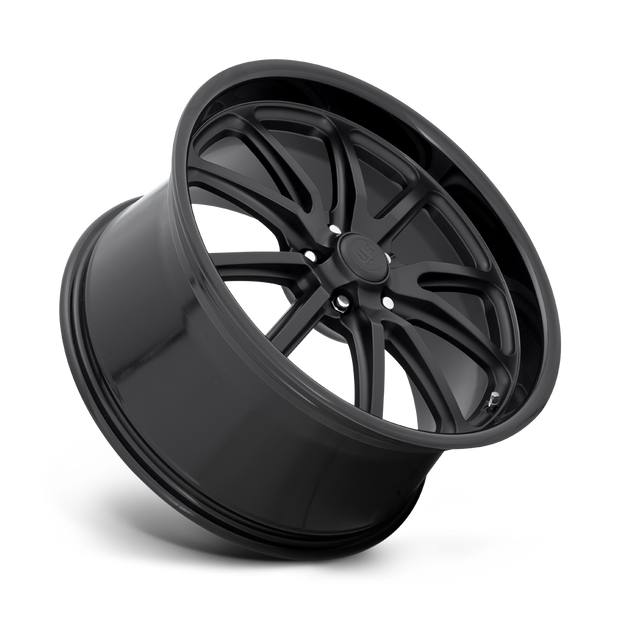 U.S. Mags U123 Rambler 20x8.5 Gloss Black w/Matte Black 32mm ET 72.56mm CB 5x114.3