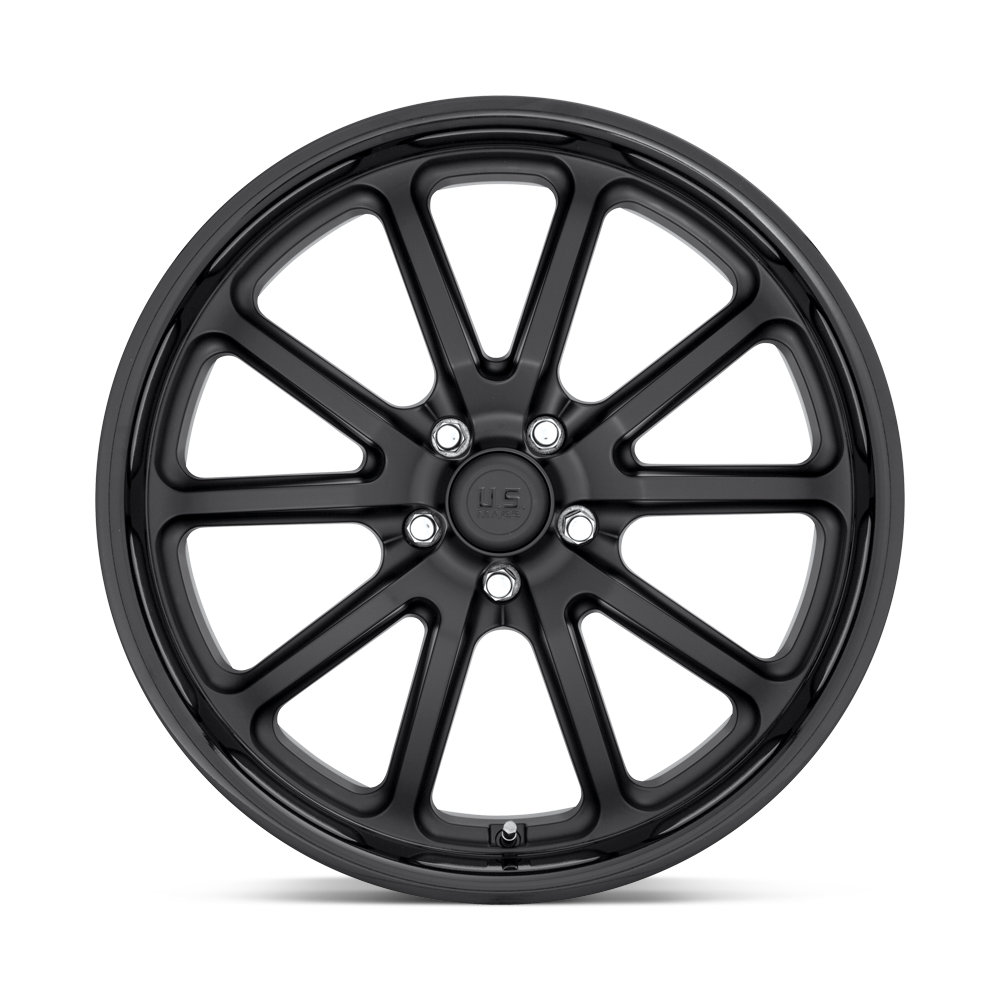 U.S. Mags U123 Rambler 18x8 Gloss Black w/Matte Black 1mm ET 72.56mm CB 5x120.65