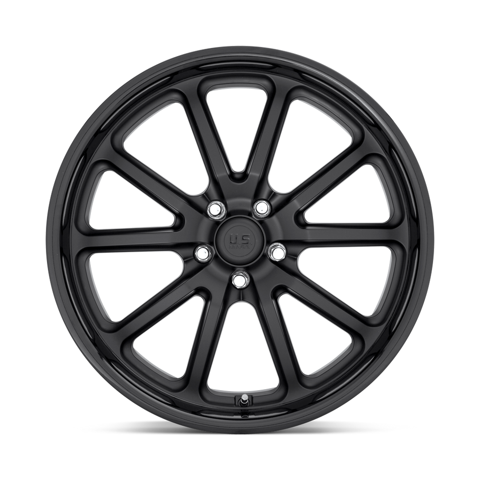 U.S. Mags U123 Rambler 18x8 Gloss Black w/Matte Black 1mm ET 72.56mm CB 5x120.65
