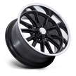 U.S. Mags UC145 Rambler 6 20x8 Gloss Black w/Diamond Cut Lip 1mm ET 78.1mm CB 6x139.7