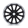U.S. Mags UC145 Rambler 6 20x8 Gloss Black w/Diamond Cut Lip 1mm ET 78.1mm CB 6x139.7